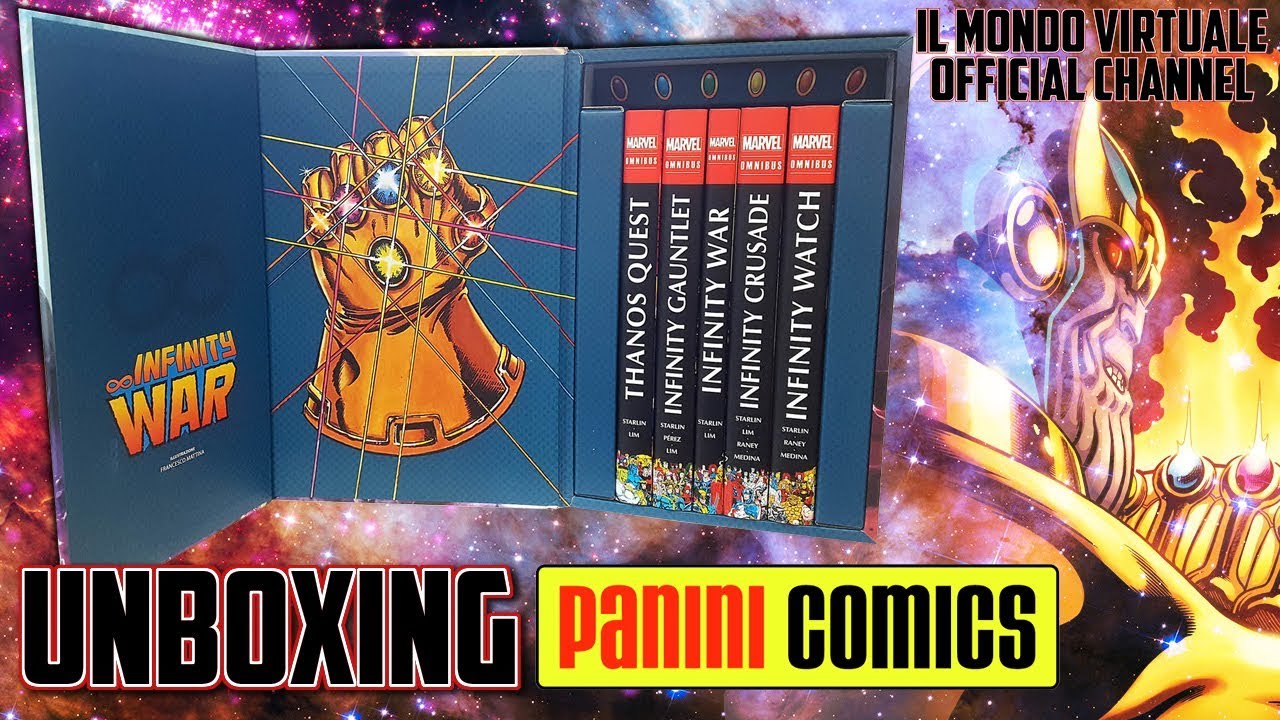 Infinity War Cofanetto UNBOXING - Panini Comics - Marvel