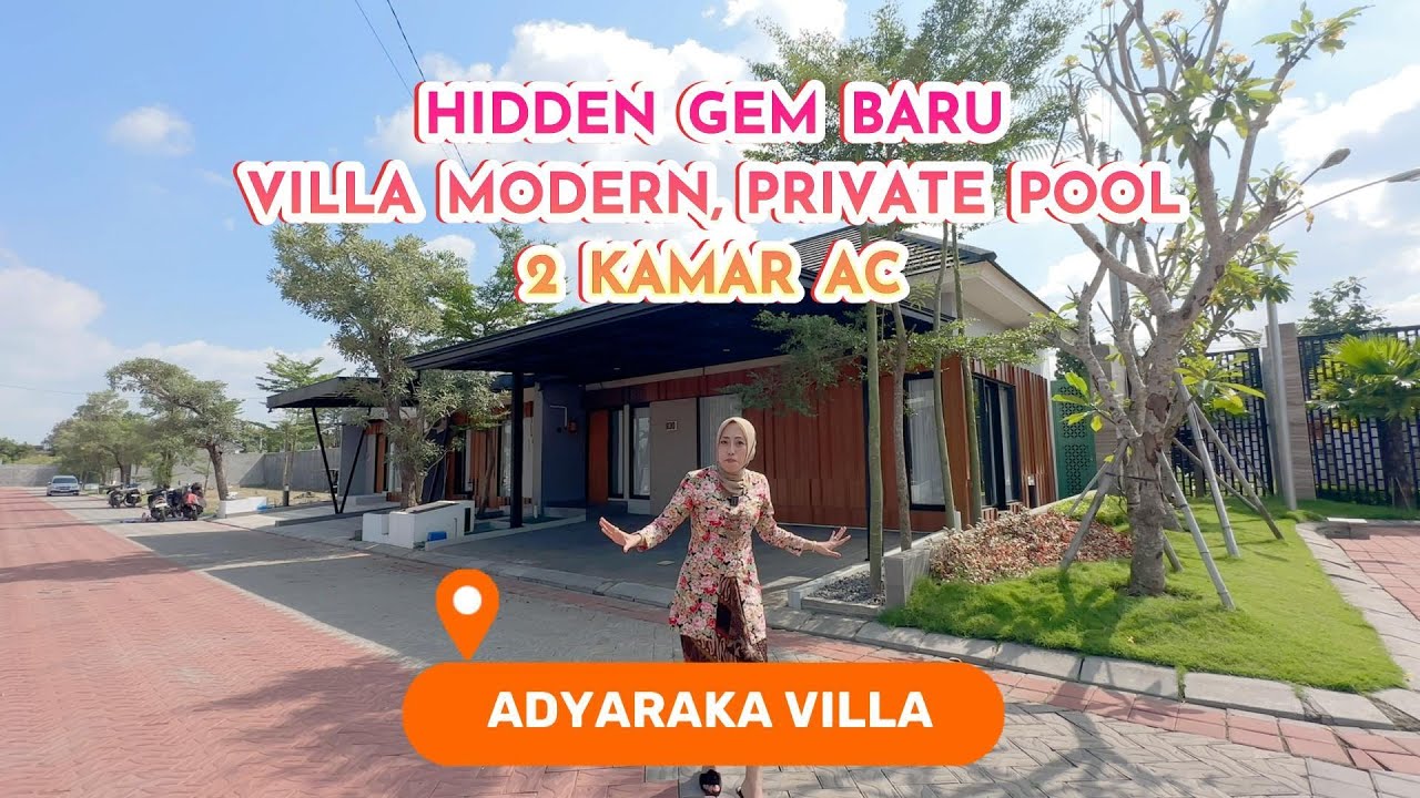 Hidden Gem Baru, 2 Kamar AC, Private Pool #jogja #homestayjogja