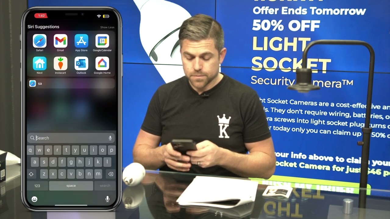 How To Install Light Socket Security Camera By Dot Com Product