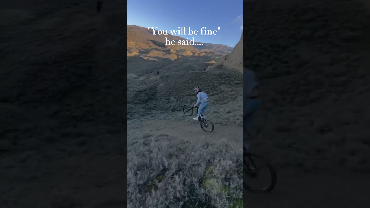 😬🤕 ~#mountainbiking #mtb #bike #outdoor #lovemtb #freeride #bikelife #mtbcommunity