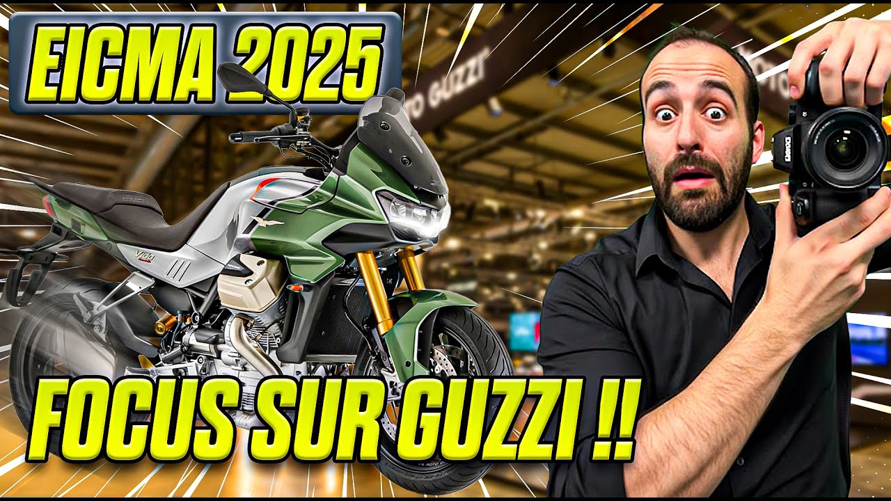 EICMA 2025: TOUTES les nouveautés Moto-Guzzi