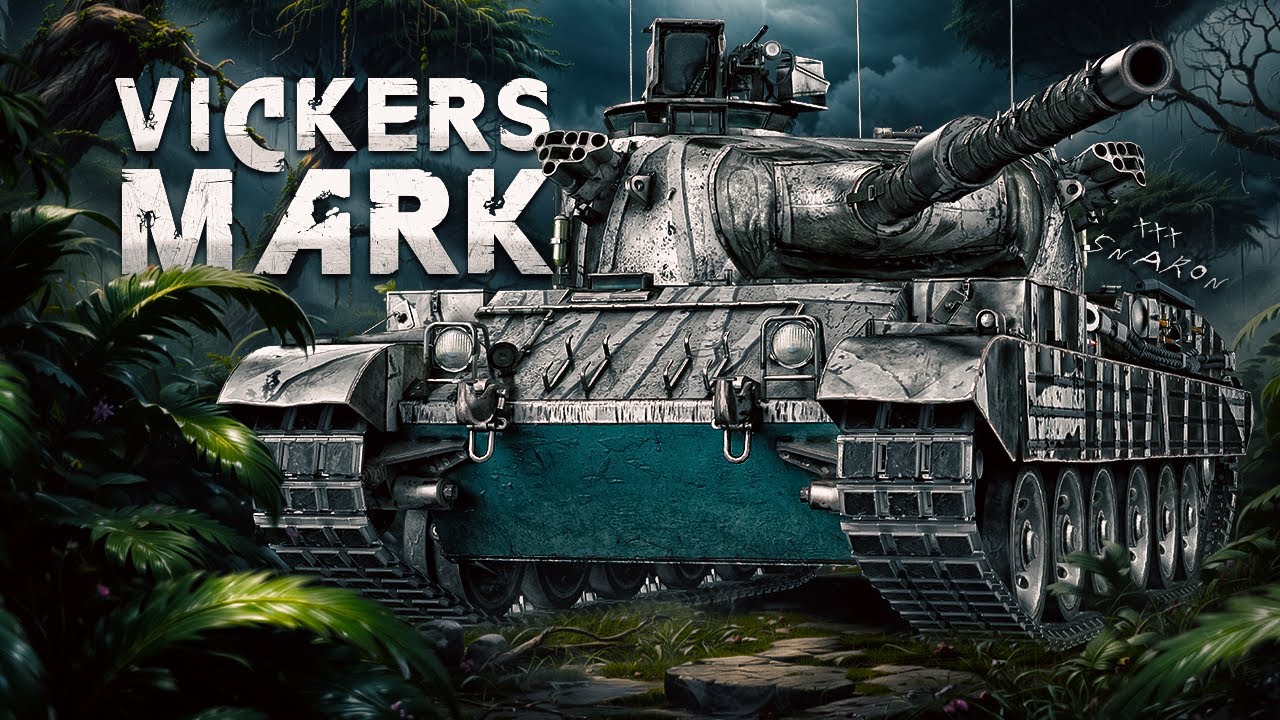 Vickers Mark 3 - Первая проверка танка