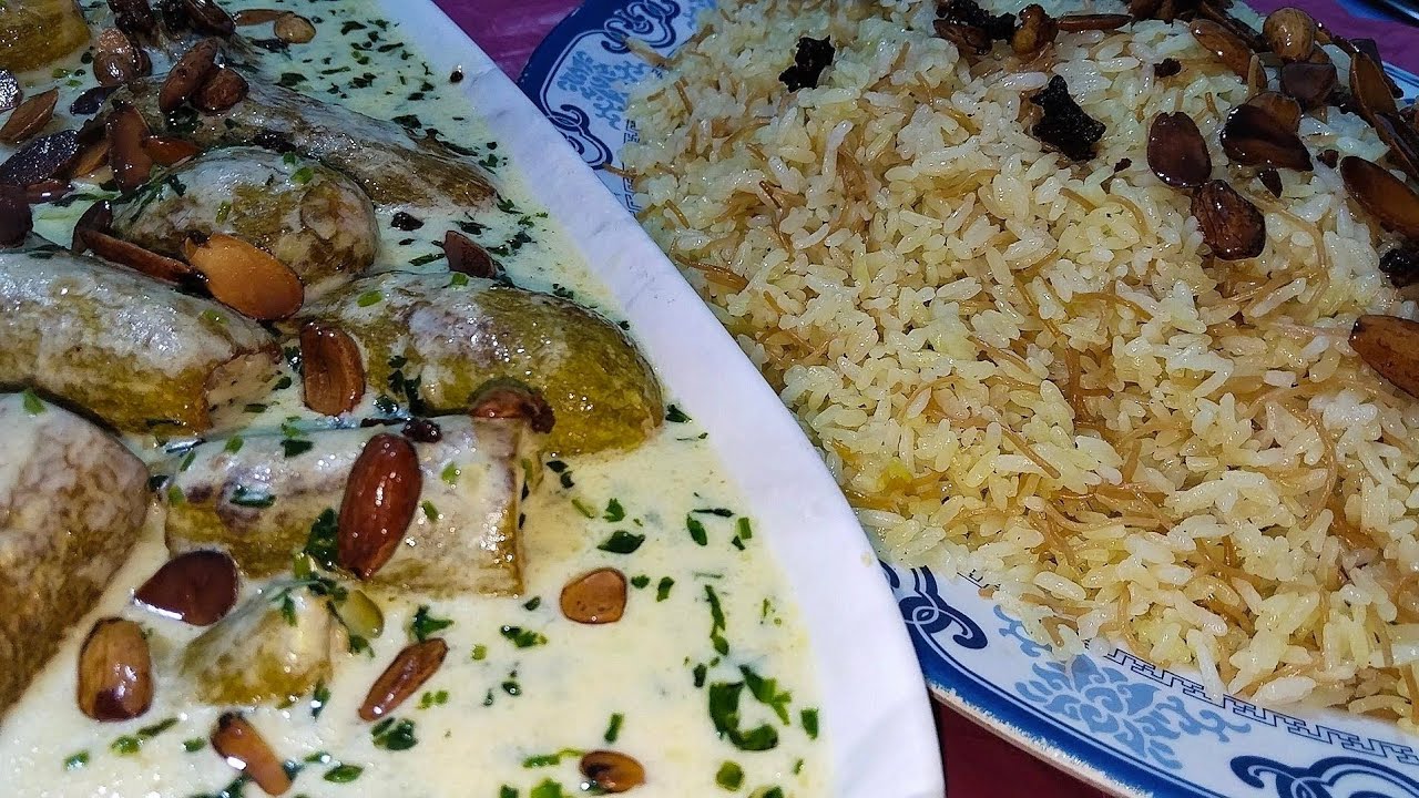 اكلتنا اليوم شيخ المحشي والله طلعت ولا اطيب من هيك