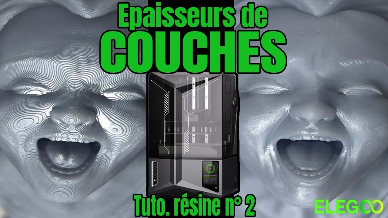 Comment BIEN paramétrer sa résine? Epaisseurs de couches - Tuto. résine n°2