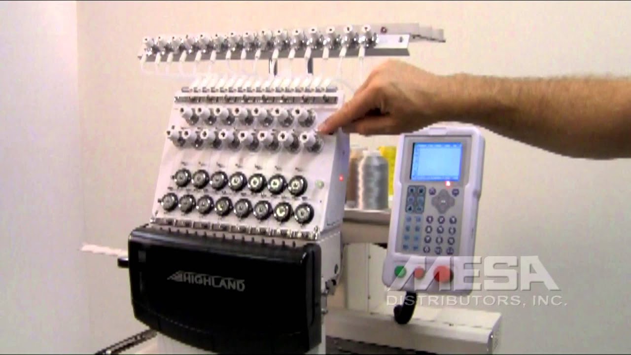 Highland Video Training Series - HM/D-1501C - Checking and Adjusting Thread Tension