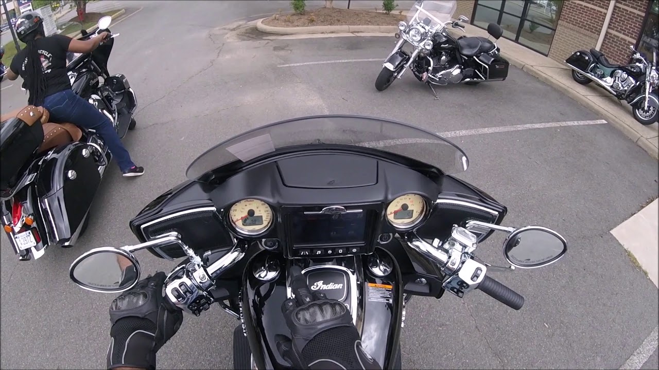 I test ride an Indian Roadmaster