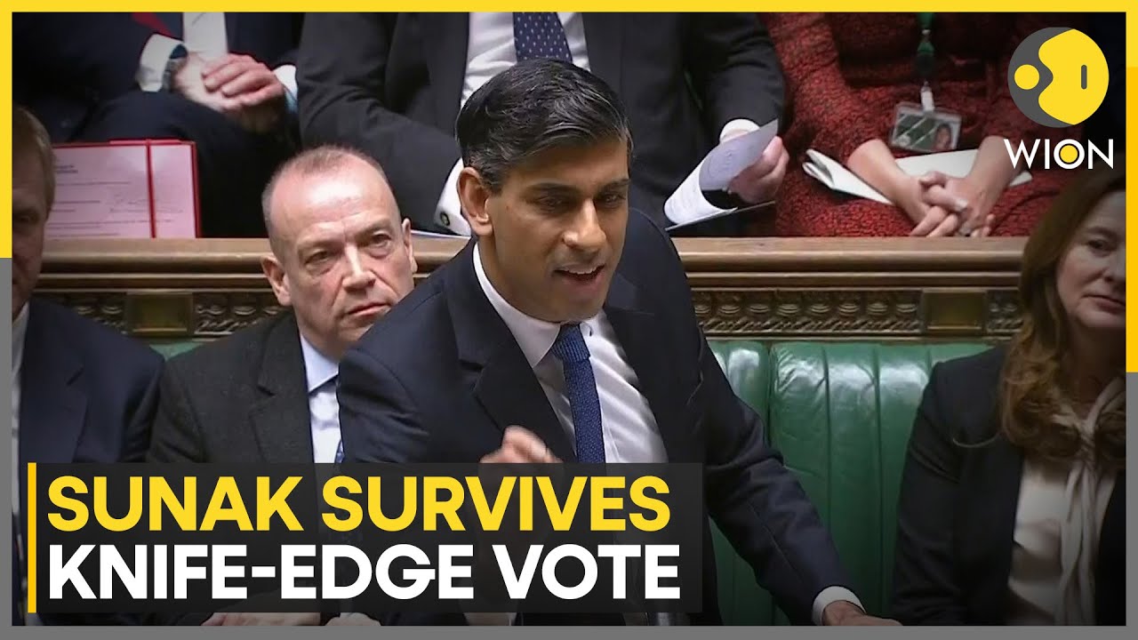 UK: Rishi Sunak's Rwanda deportation bill survives commons vote | WION