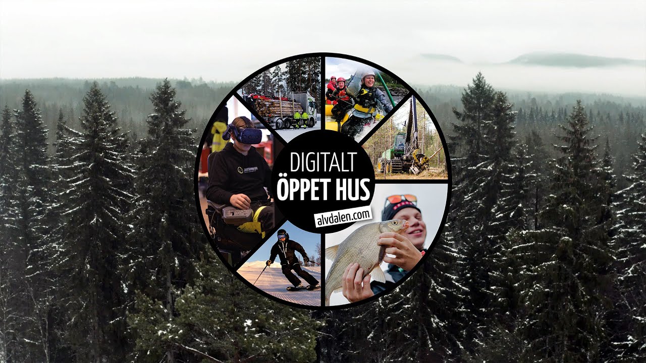 Digitalt öppet hus Älvdalens utbildningscentrum