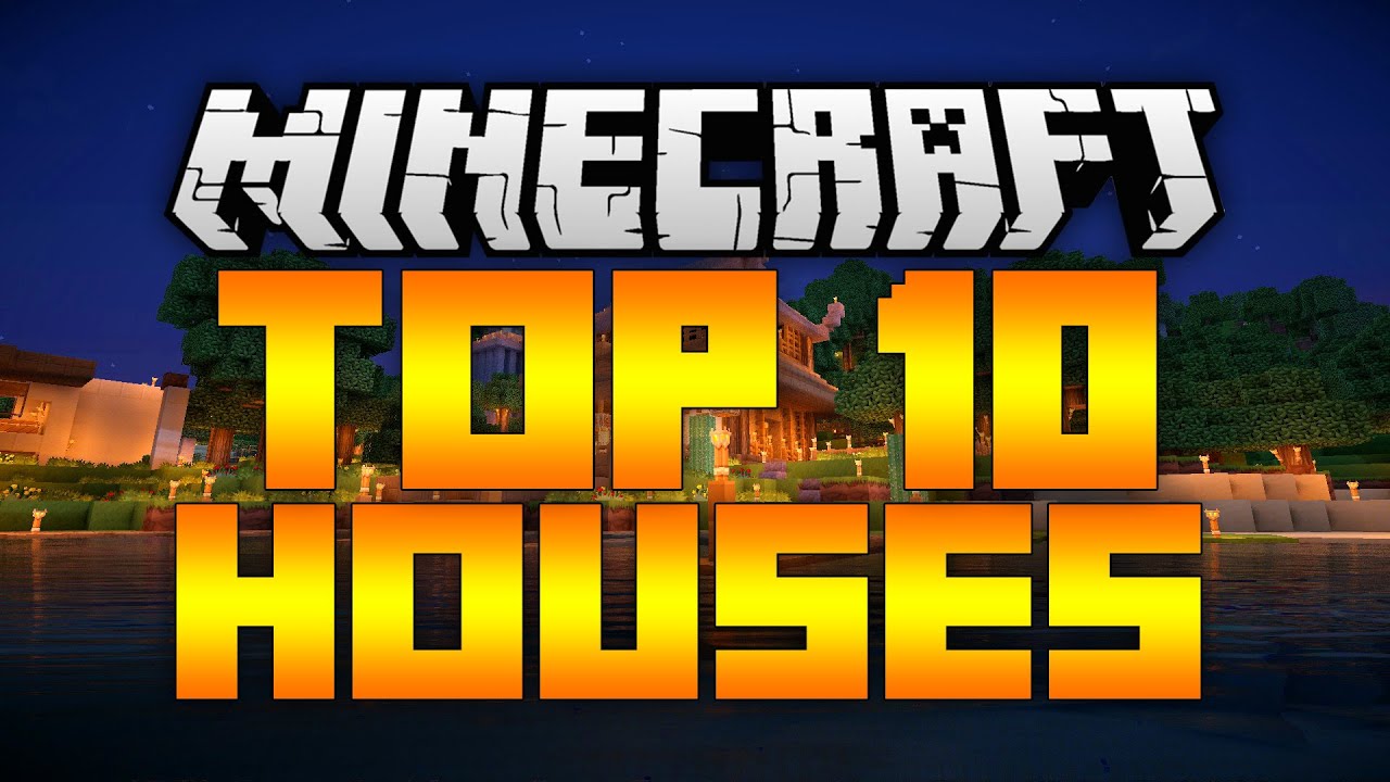 TOP 10 EPIC MINECRAFT HOUSES! 2017 (Best Minecraft Houses)