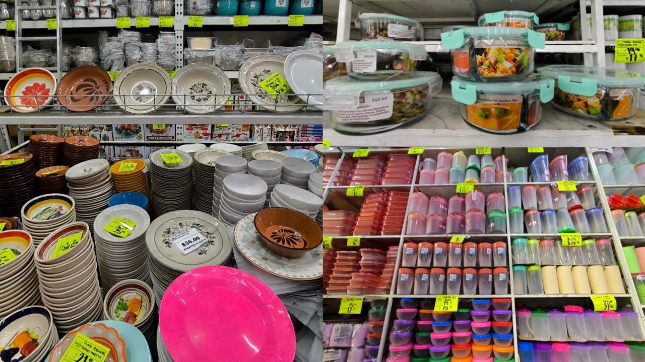 😱 ARTÍCULOS DE COCINA/PLATOS/VASOS/ JARRAS en el Centro de la CDMX
