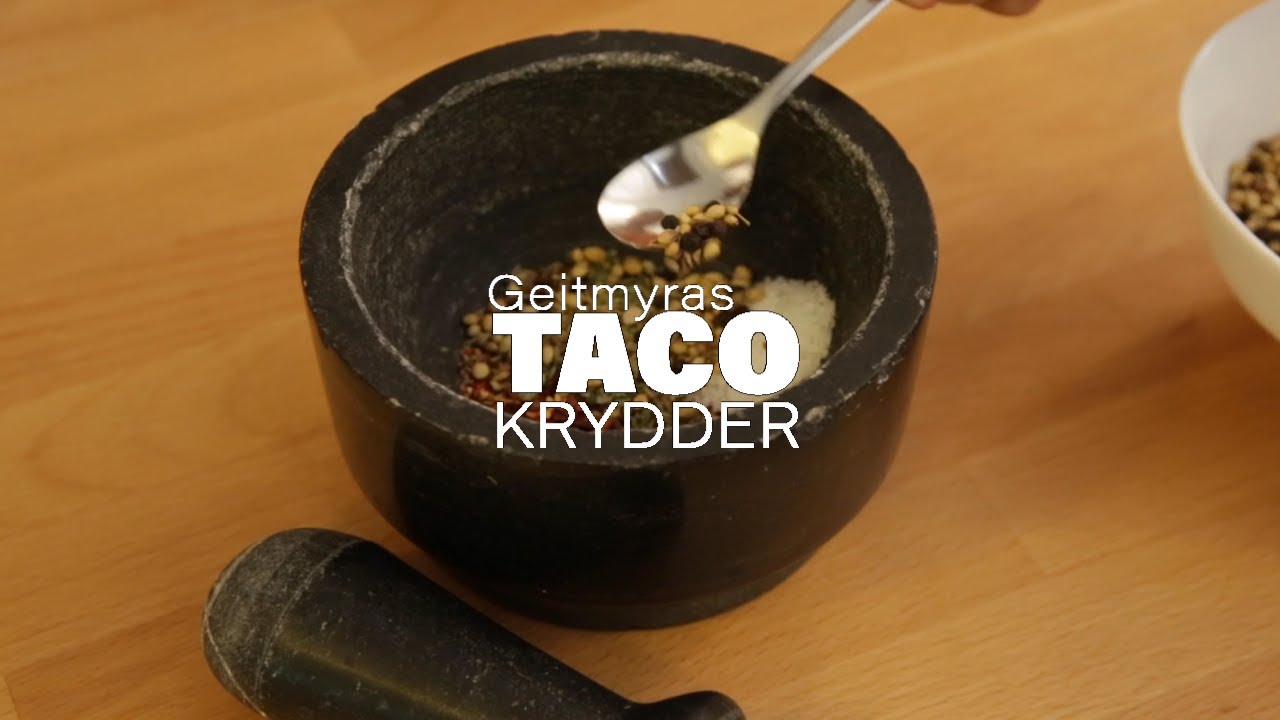 Geitmyras tacokrydder