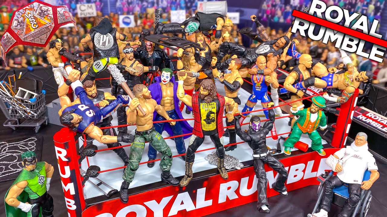 Королевская битва WWE Action Figure Match — Hardcore Championship