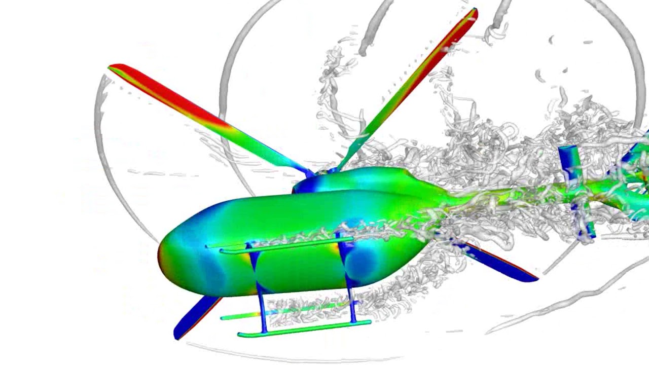 IAG, Uni Stuttgart: High-fidelity Simulation of a Fly-over Condition of Airbus Helicopters H145