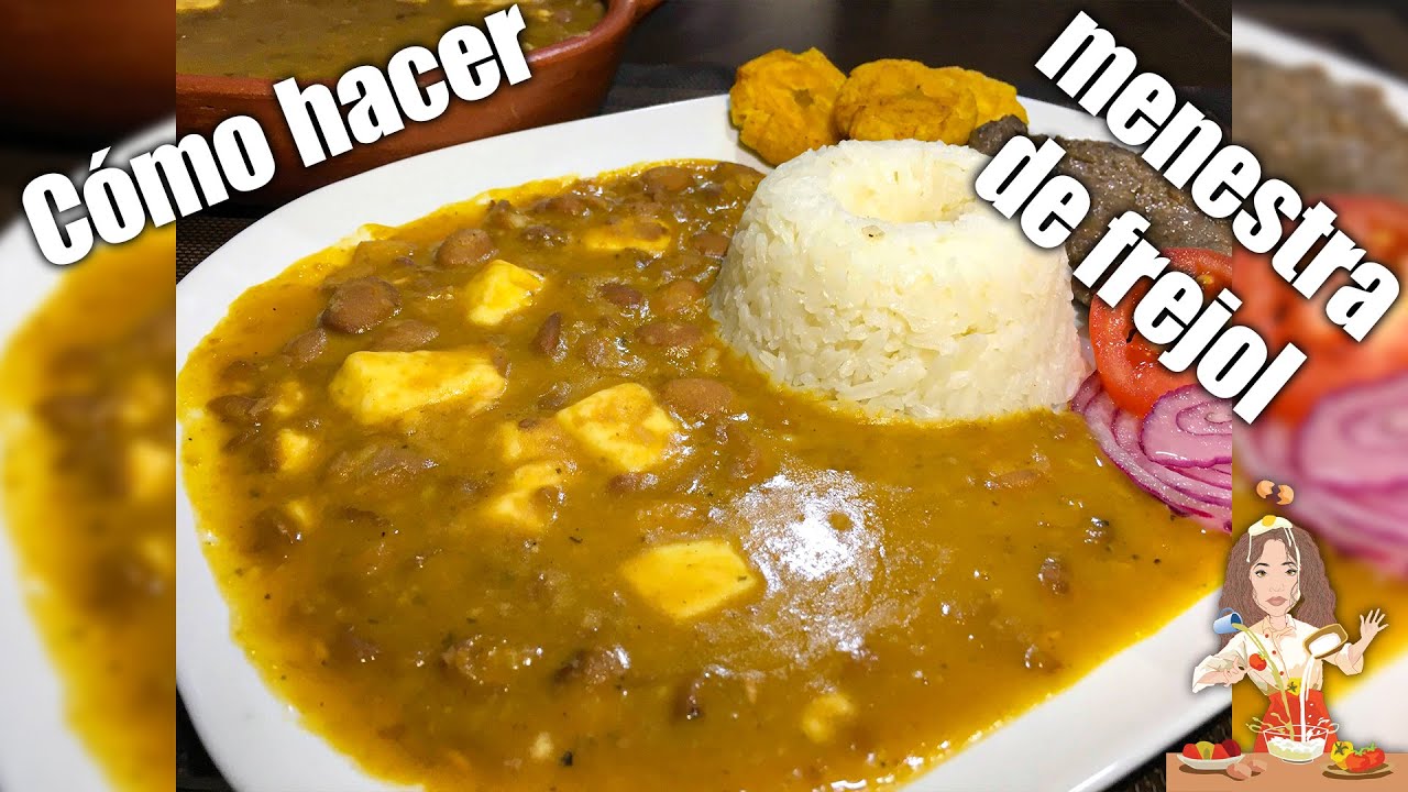 MENESTRA DE FRÉJOL🇪🇨 ☆(receta ecuatoriana)☆