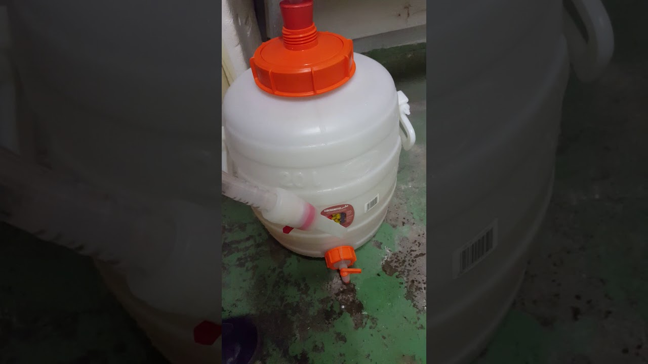 Apfelwein Teil 11 - Umstechen
