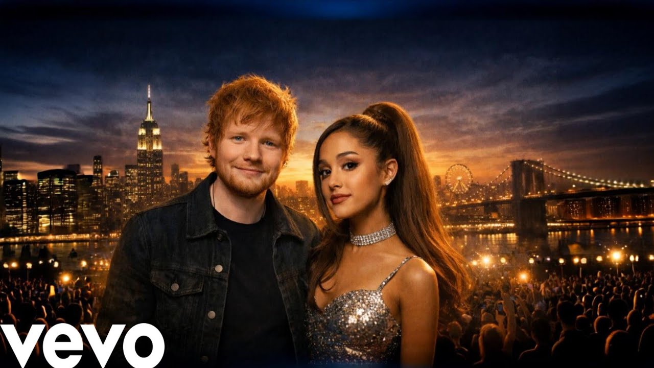 Ed Sheeran & Ariana Grande  – City Lights in Your Eyes | Love Song 2026 style 