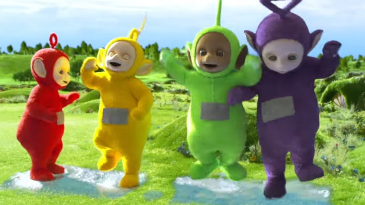 Teletubbies | 水たまり | 子供向け漫画