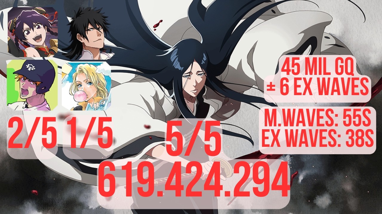3 years later Yachiru Unohana - Bleach Brave Souls