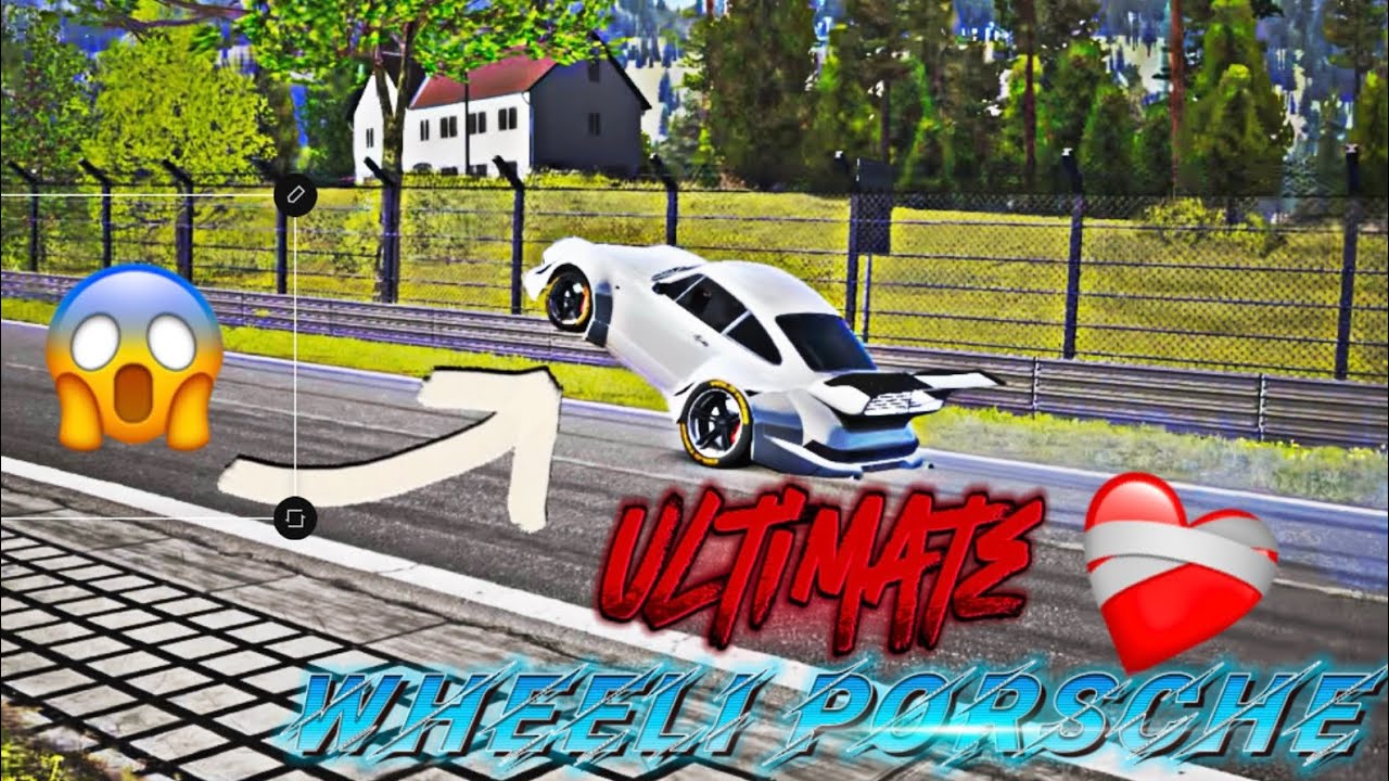 I am back ❤️‍🩹 with wheelie porsche in Carxstreet 😱