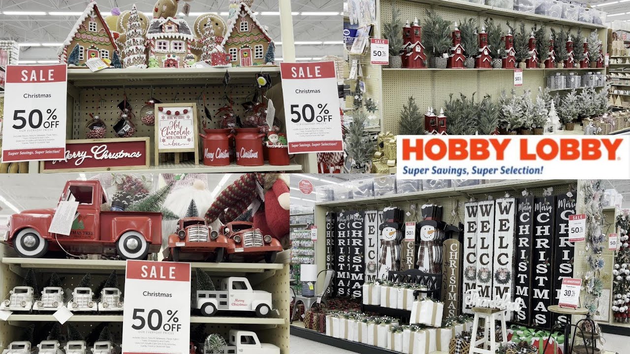 NEW AT Hobby Lobby Christmas 2024 Shopping| shop with me| Hobby lobby shopping|store walkthrough