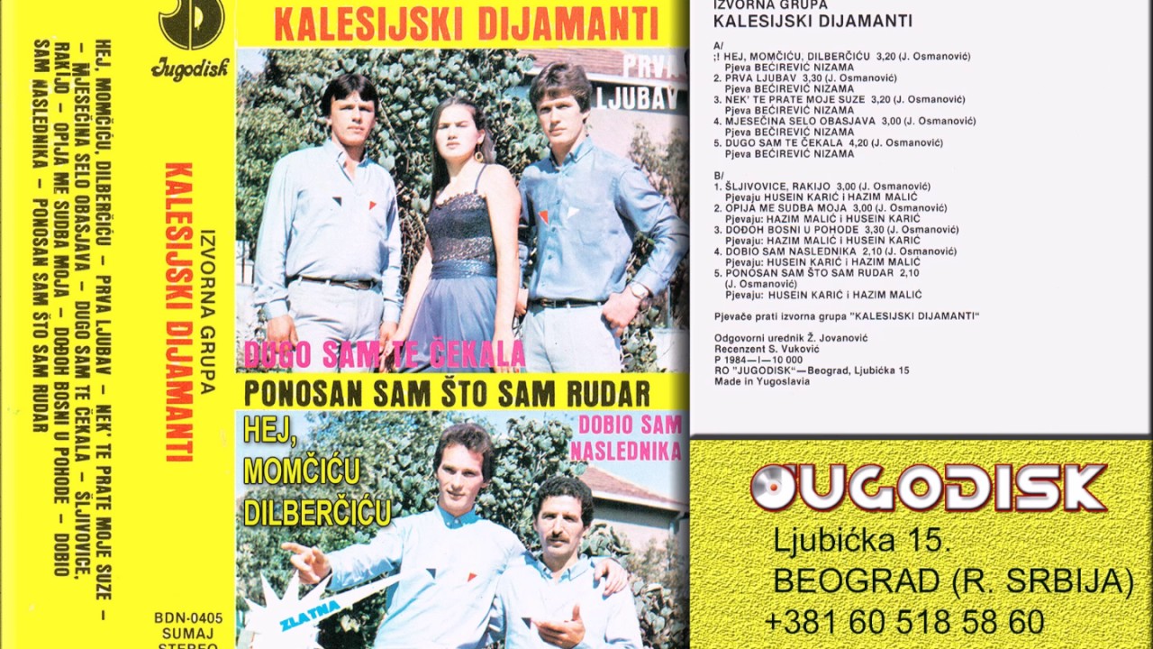 Izvorna grupa Kalesijski Dijamanti - Dugo sam te cekala - (Audio 1984)