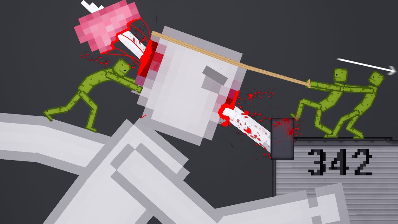 Giant Humans Vs Melon Playground In People Playground (7)
