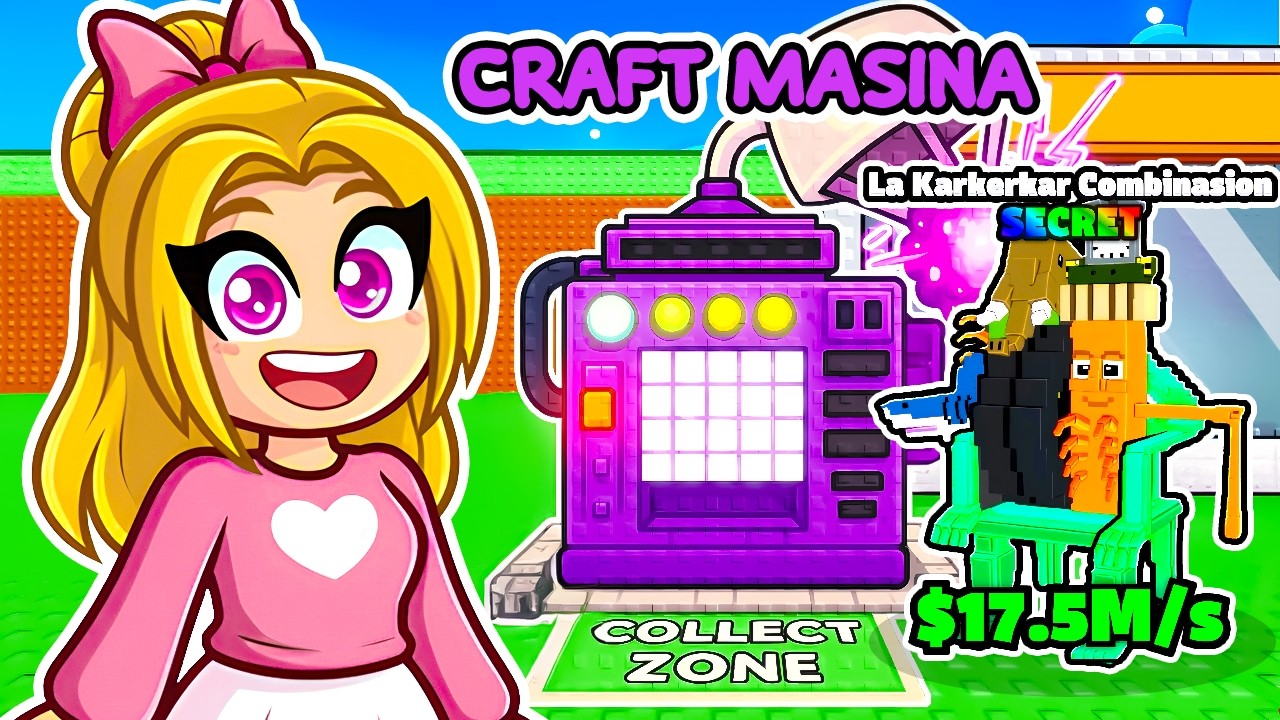 Napravili Smo NAJREDJEG BRAINROTA sa CRAFT MAŠINOM!