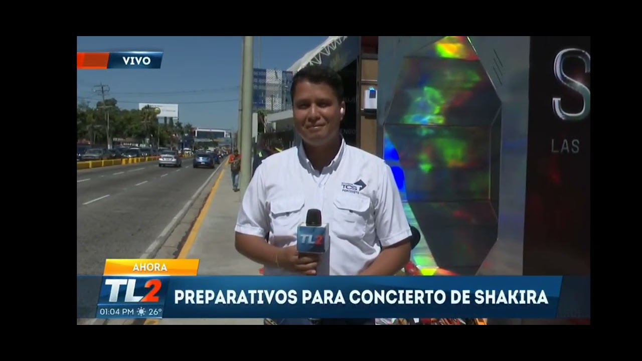 Dispositivo especial de tránsito por concierto de Shakira en el Mágico González