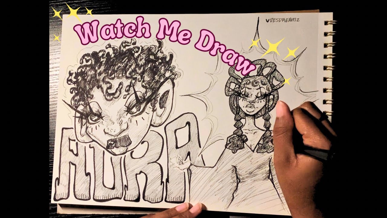 WATCH ME DRAW | ♡~using only marker~♡