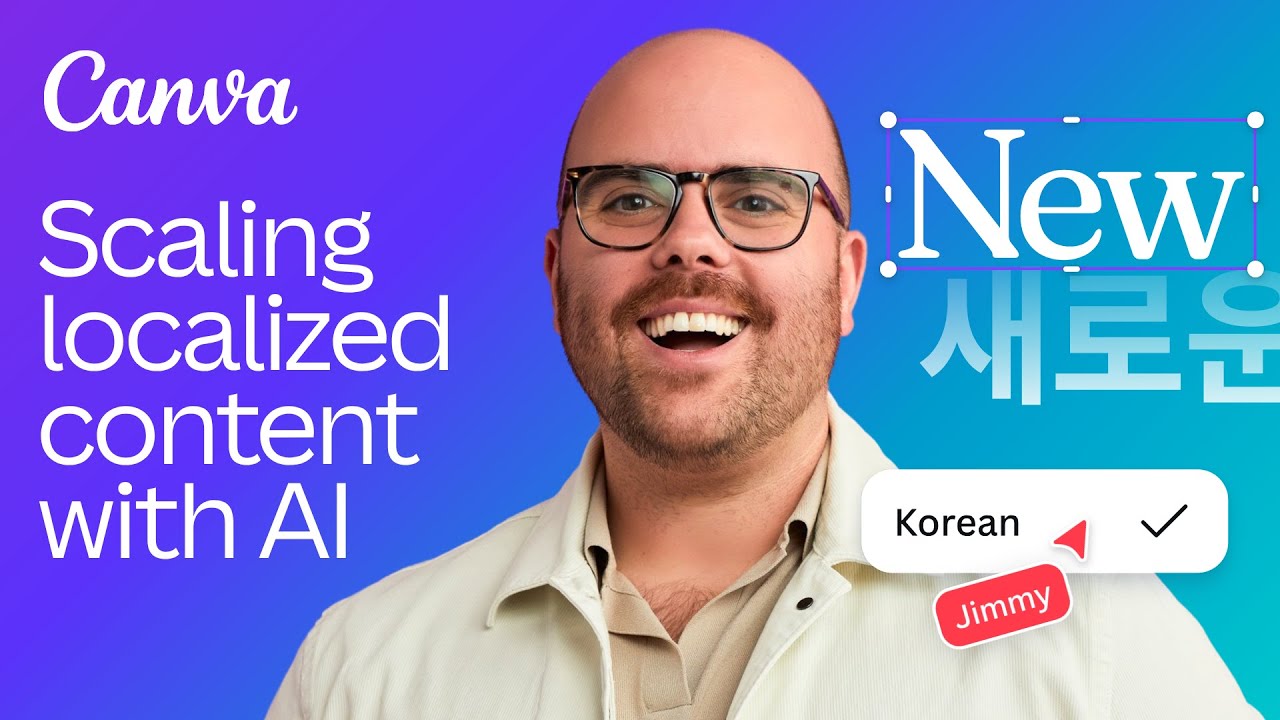 Scale global campaigns with AI translation & bulk creation | Canva AI demo
