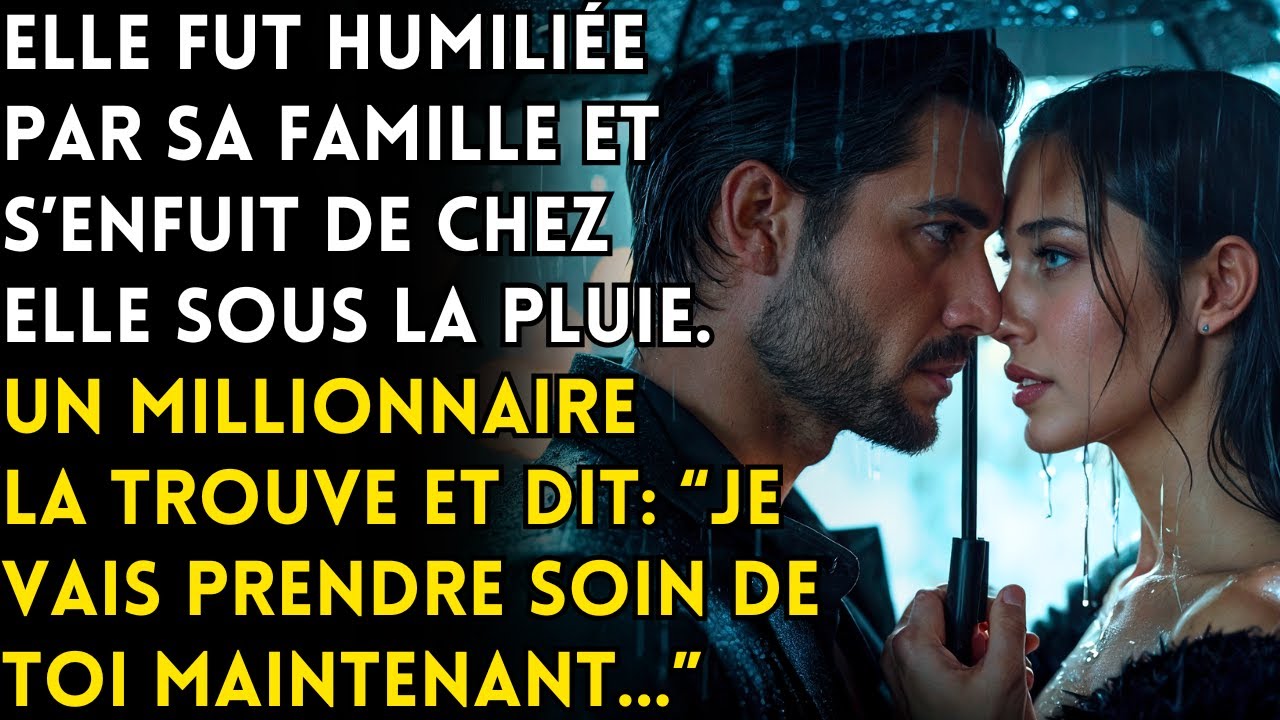 HUMILI&Eacute;E PAR SA FAMILLE, ELLE S&rsquo;ENFUIT EN PLEURANT&hellip; MAIS UN MILLIONNAIRE LA RETROUVE ET CHANGE TOUT
