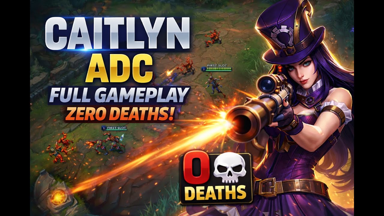 Ranked Bot Lane | Alistar Support & Caitlyn ADC | Full Gameplay