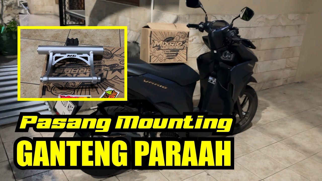 Pasang Mounting 5 CM di Vario Gen 2 | Modif Vario 125 New