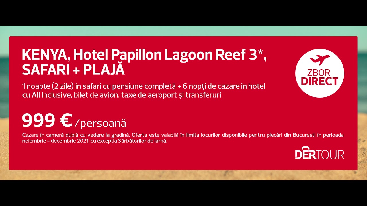 Oferta Speciala Kenya & Zanzibar