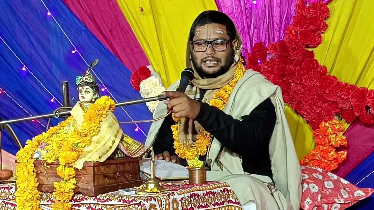 Highlight 9:24 – 14:24 from DINODOYAL JI MAHARAJ LIVE BHAGWAT PATH  DAY2 raribona🔴🛑