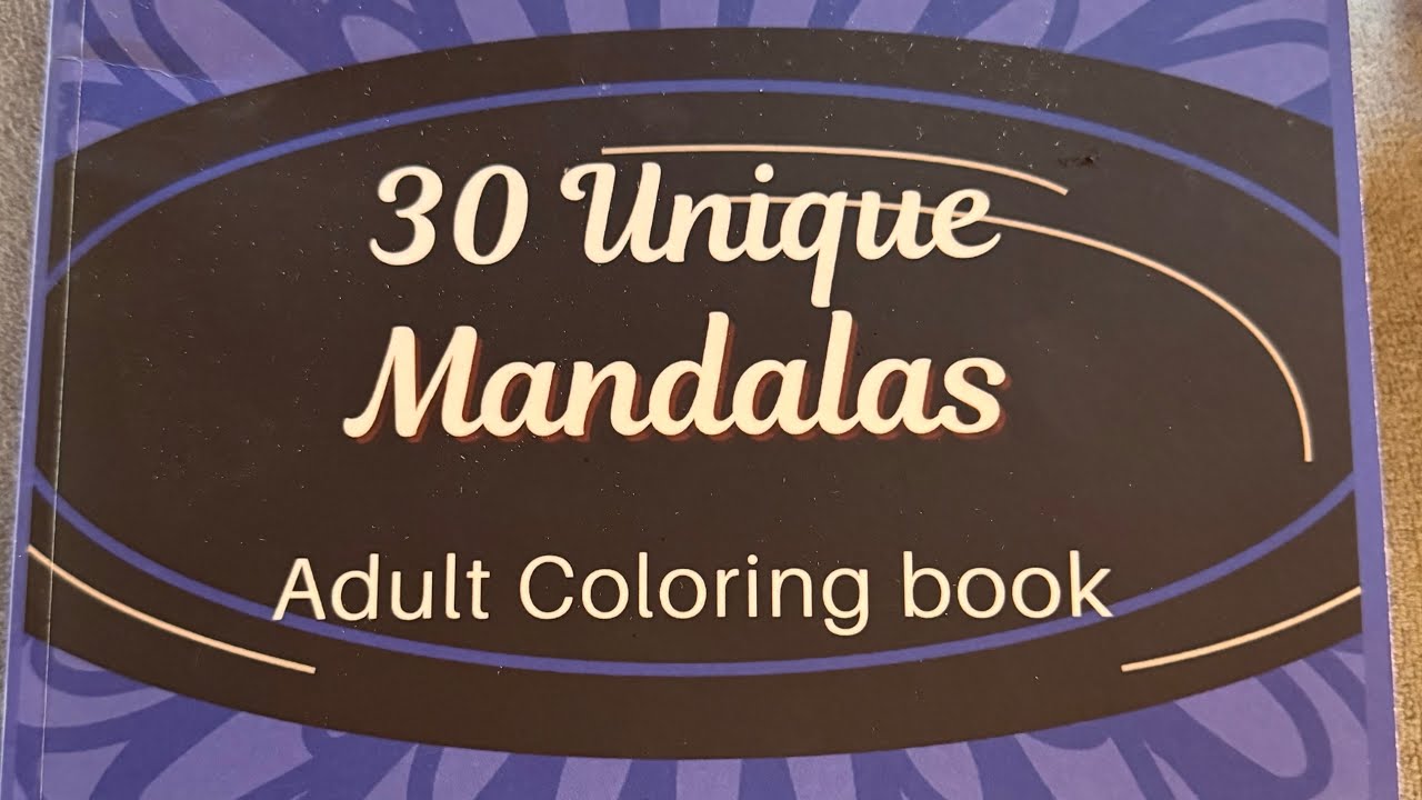 Mandalas Coloring Book | #FlipThroughFriday