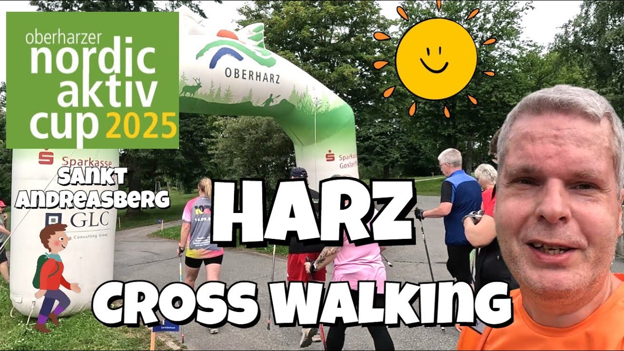 Schwitzen mit Aussicht im Harz – Nordic Aktiv Cup Sankt Andreasberg 25 - Walking Cross im Harz Harz