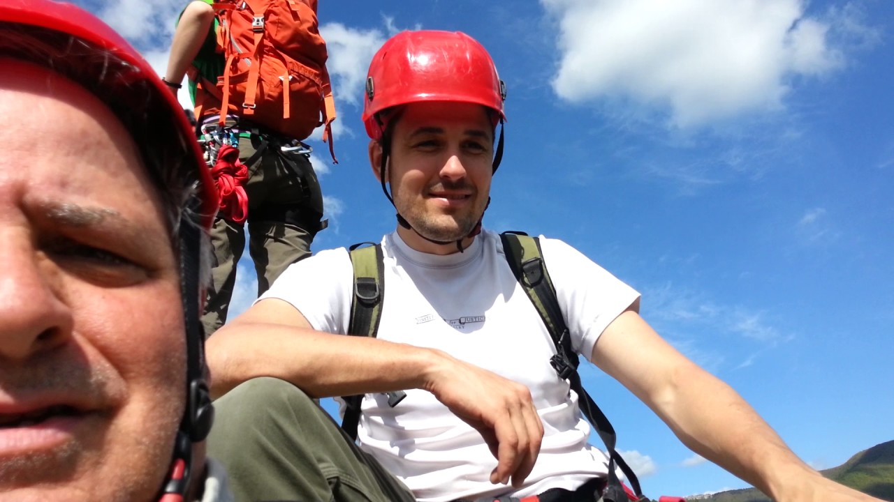 Sumit of Nelson Rocks, Via Ferrata Climb - May 2014