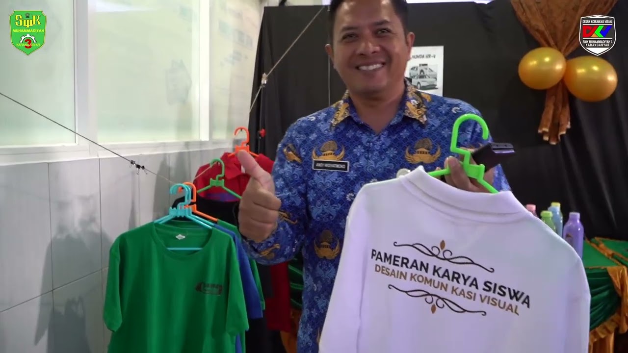 PAMERAN KARYA SISWA DESAIN KOMUNIKASI VISUAL | SMK MUHAMMADIYAH 3 KARANGANYAR TAHUN 2025