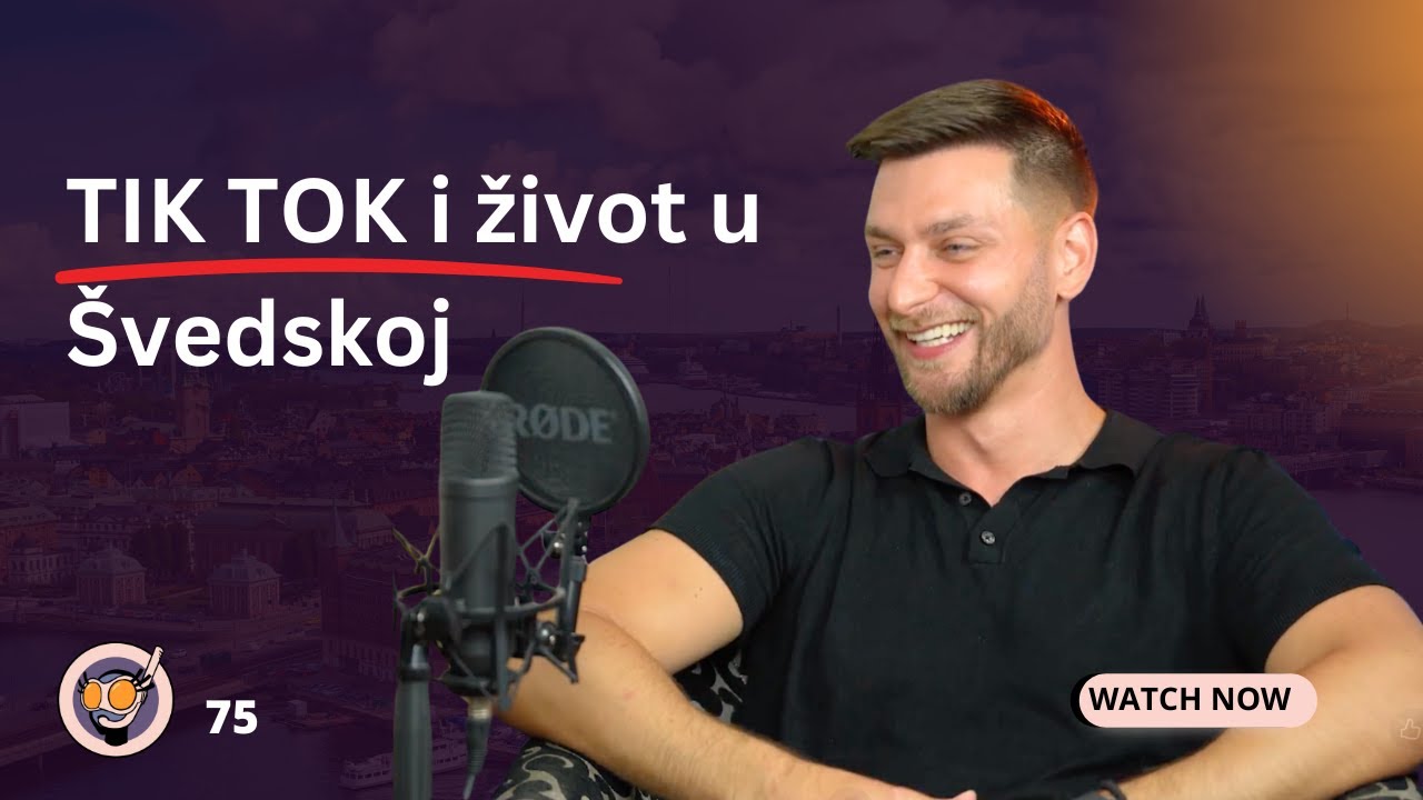 Aleksandar Krajnovic | Tik tok uspeh i život u Švedskoj | @alexkrajnovic