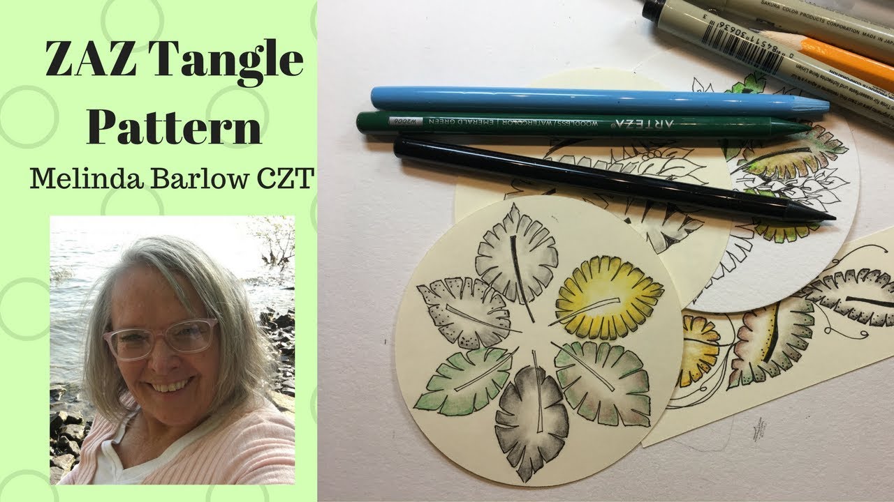 Tangle Art Lesson ZAZ Pattern 