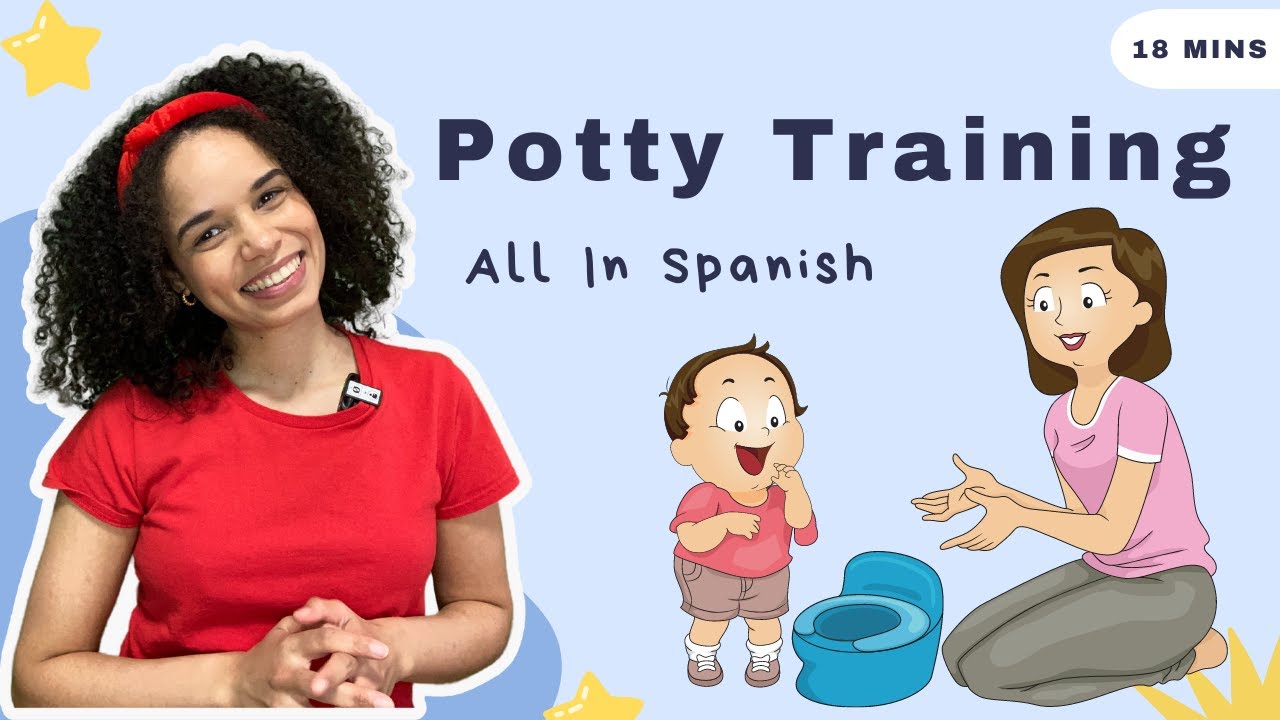 Spanish For Babies | Potty Training | Fun Songs |  All In Spanish