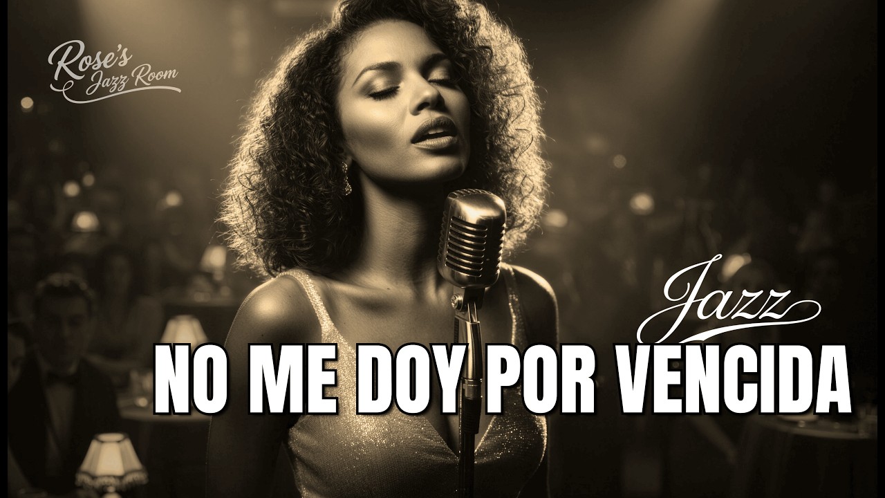 No Me Doy Por Vencida | Spanish Jazz | Rose’s Jazz Room