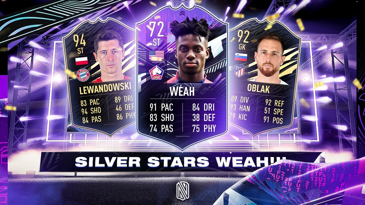 AMAZING SILVER STAR WHAT IF WEAH + NEW TOTW! - FIFA 21 Ultimate Team