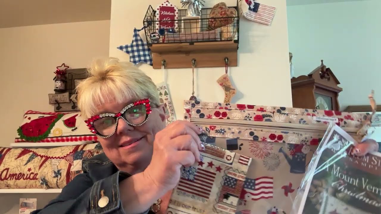 Floss Tube #67 Christmas in July Stitching and Discord fun