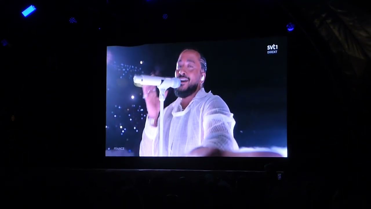 Mon amour | Slimane (France) | Eurovision 2024 Malmö 2nd Semi-Final @ Eurovision Village 2024/05/09