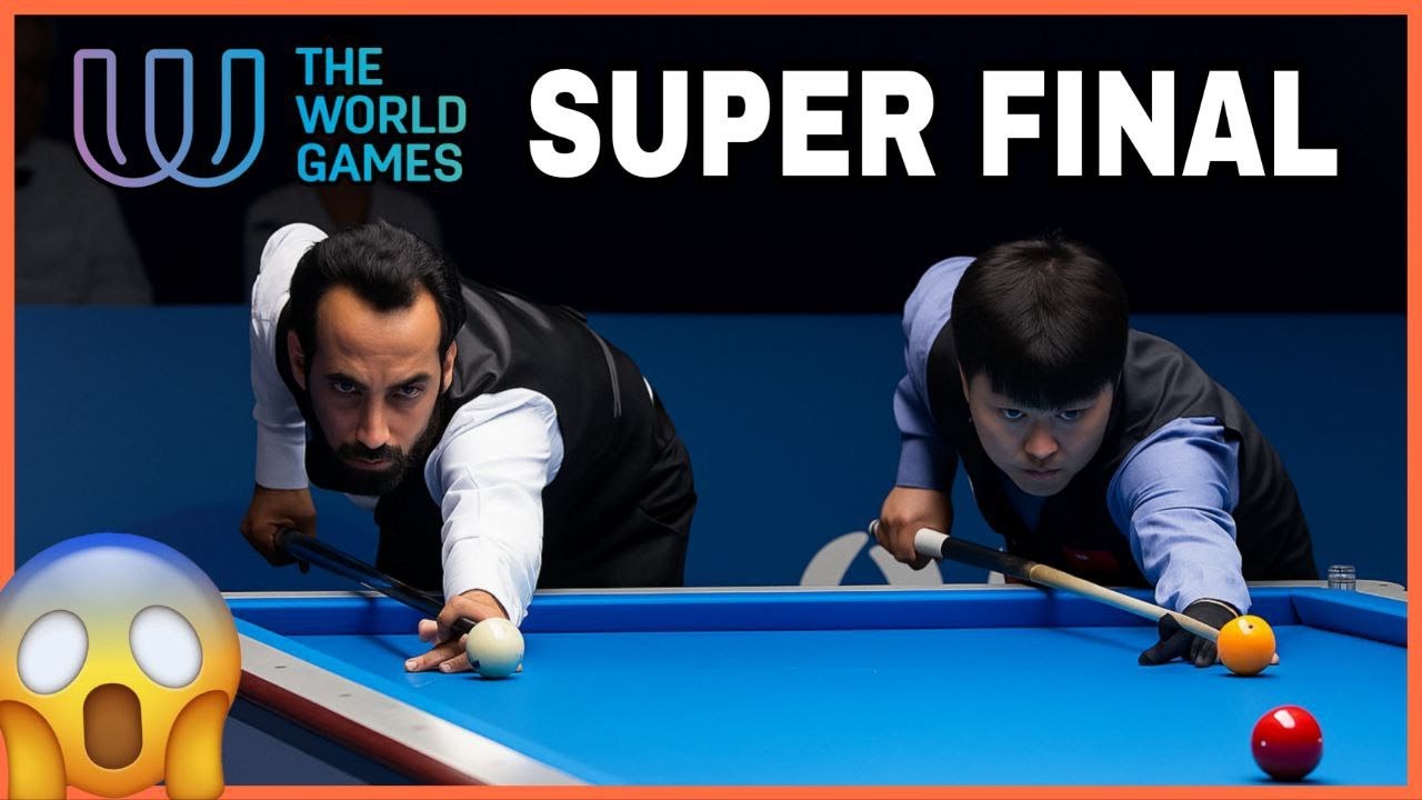 🏅 As&iacute; fue la FINAL de los World Games: Cho Myung Woo vs Sameh Sidhom 🎱