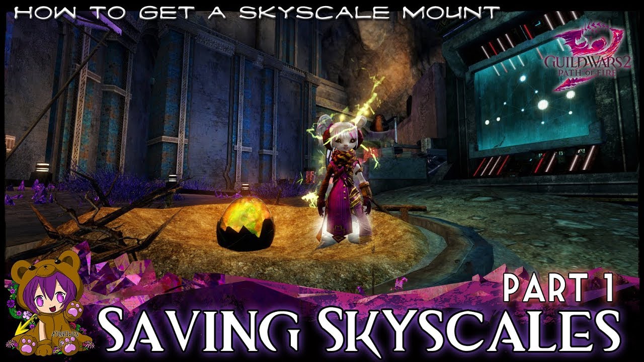 GW2 Saving Skyscales Part 1 (Water, Fire, Earth, Air, Ice, Life, Blood)