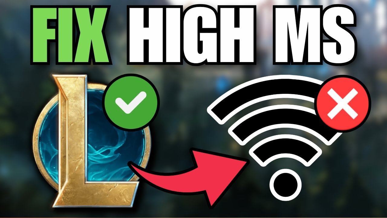 How To Fix High MS In League Of Legends