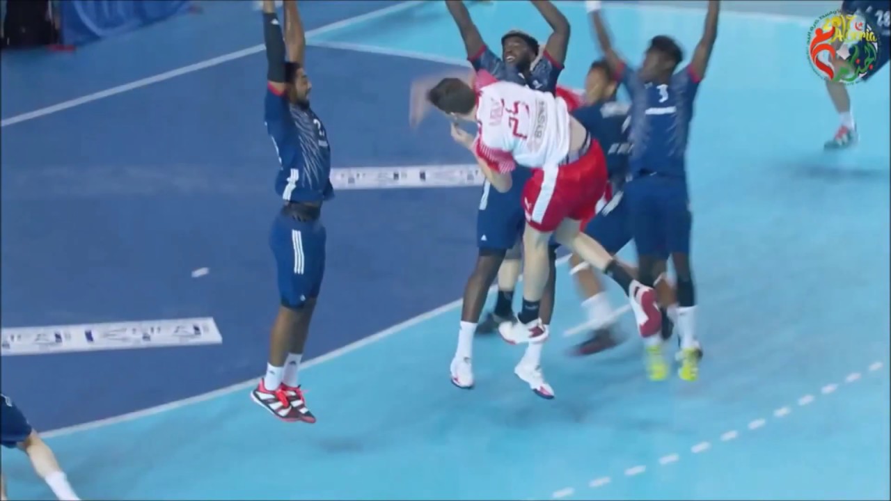 MONDIAL JUNIOR 2017 HANDBALL - DANEMARK FRANCE - JEU A 7 CONTRE 6